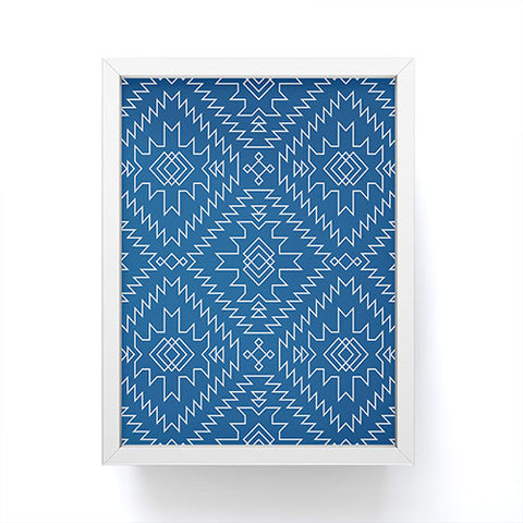 Fimbis NavNa Classic Blue Framed Mini Art Print