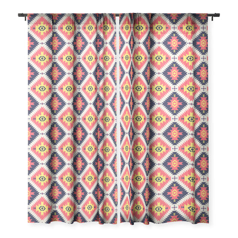Fimbis NavNa Sheer Window Curtain
