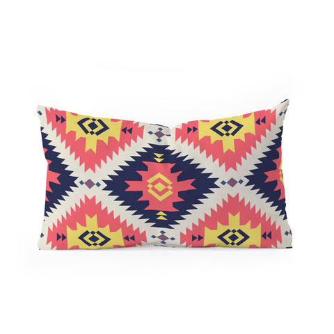 Fimbis NavNa Oblong Throw Pillow
