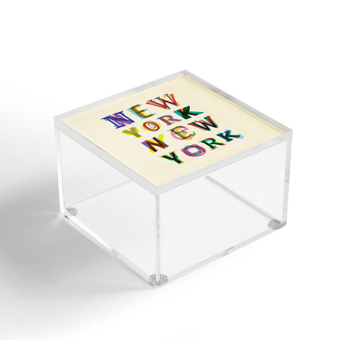 Fimbis New York New York Acrylic Box