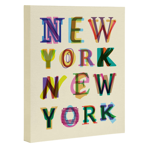 Fimbis New York New York Art Canvas