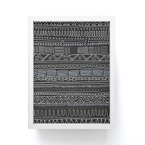 Fimbis Nordic Doodle Framed Mini Art Print