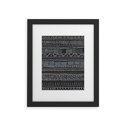 Fimbis Nordic Doodle Framed Art Print