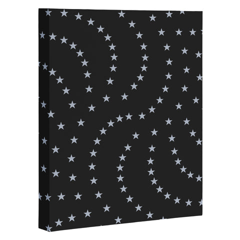 Fimbis Nordic Night Sky Art Canvas