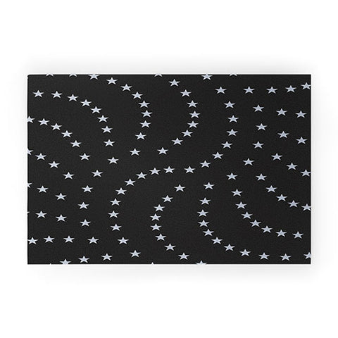 Fimbis Nordic Night Sky Welcome Mat