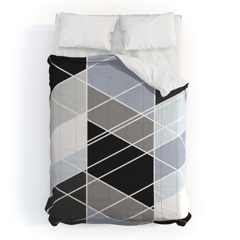 Fimbis Nordic Slant Geometric Comforter