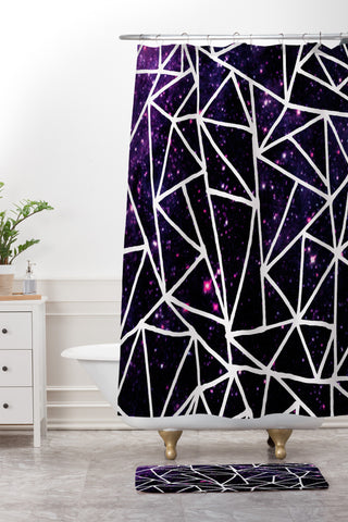 Fimbis Nostromo Rear Window Shower Curtain And Mat