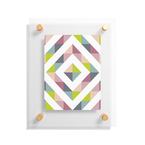 Fimbis Patchwork Spring Floating Acrylic Print