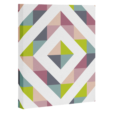 Fimbis Patchwork Spring Art Canvas