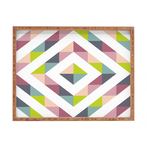 Fimbis Patchwork Spring Rectangular Tray