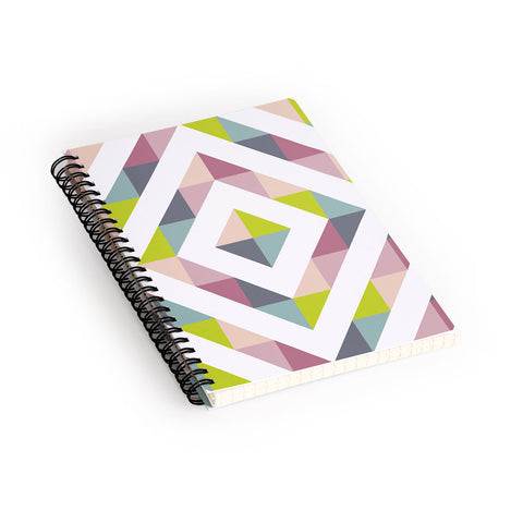 Fimbis Patchwork Spring Spiral Notebook