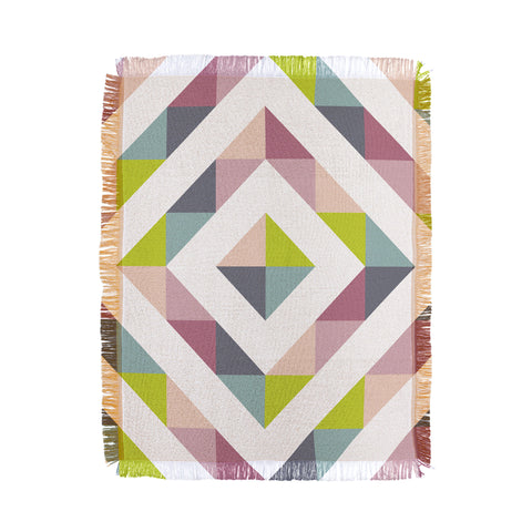 Fimbis Patchwork Spring Throw Blanket