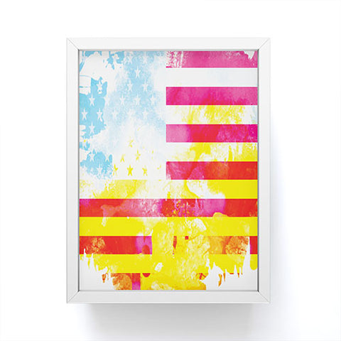 Fimbis Phlag Framed Mini Art Print