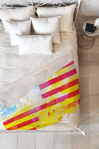 Fimbis Phlag Fleece Throw Blanket