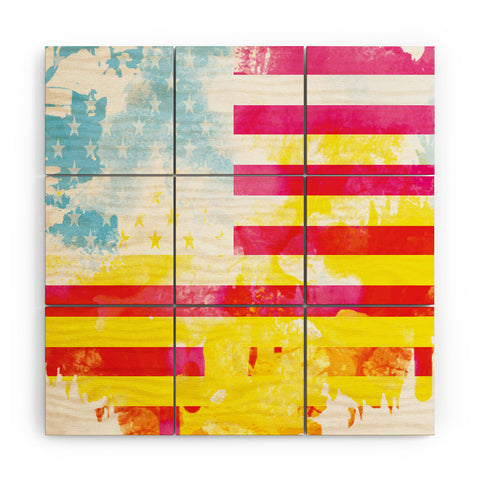 Fimbis Phlag Wood Wall Mural