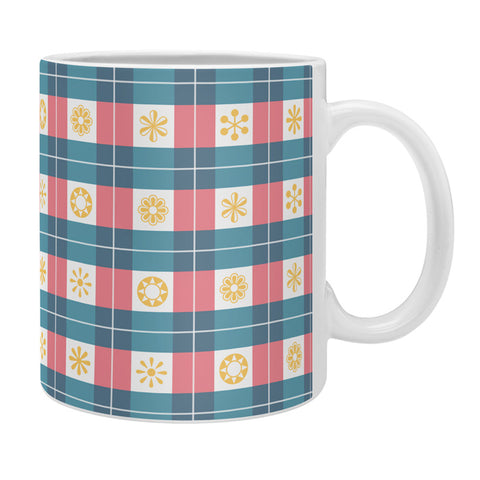 Fimbis Plaid Sun Coffee Mug