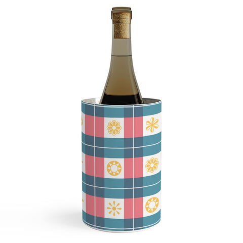 Fimbis Plaid Sun Wine Chiller