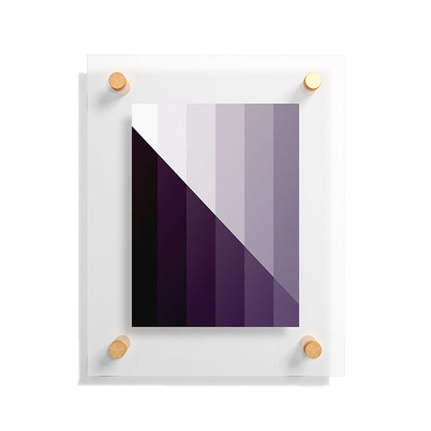 Fimbis Purple Gradient Floating Acrylic Print