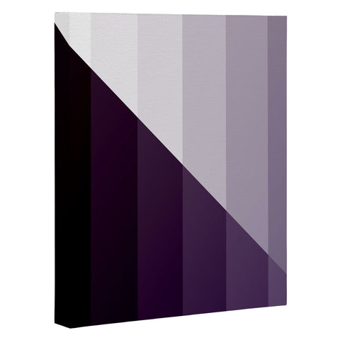 Fimbis Purple Gradient Art Canvas