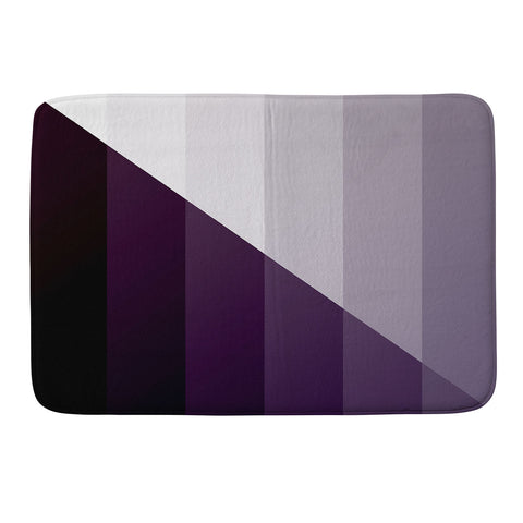 Fimbis Purple Gradient Memory Foam Bath Mat