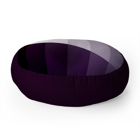 Fimbis Purple Gradient Floor Pillow Round