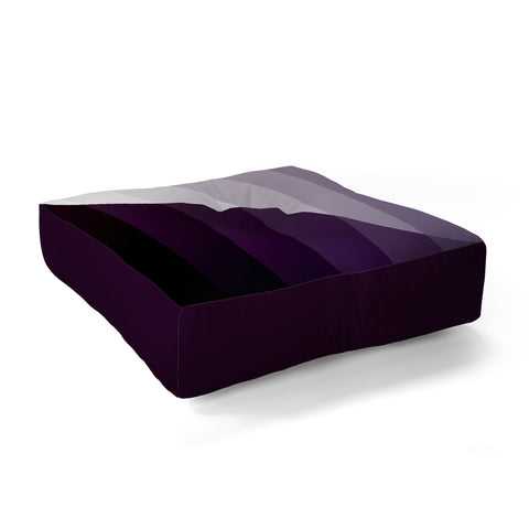Fimbis Purple Gradient Floor Pillow Square