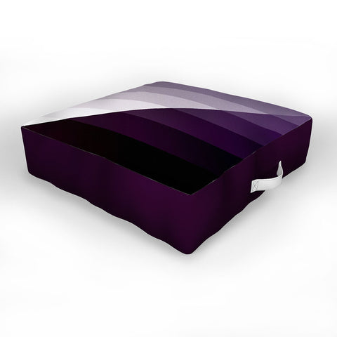 Fimbis Purple Gradient Outdoor Floor Cushion
