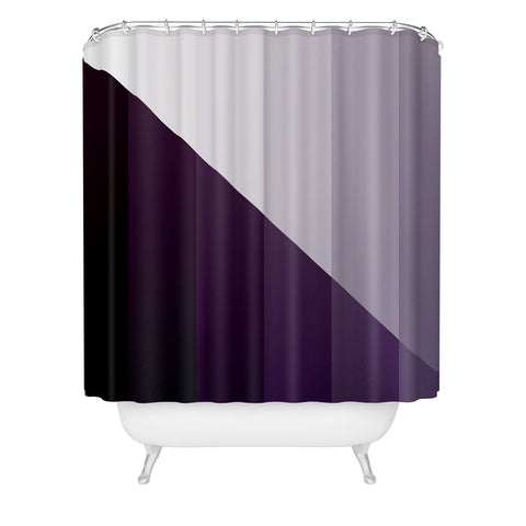 Fimbis Purple Gradient Shower Curtain