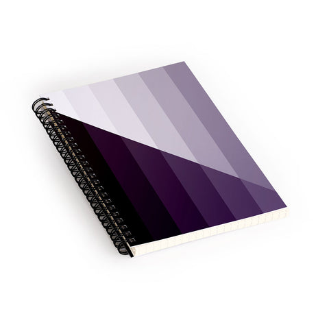 Fimbis Purple Gradient Spiral Notebook
