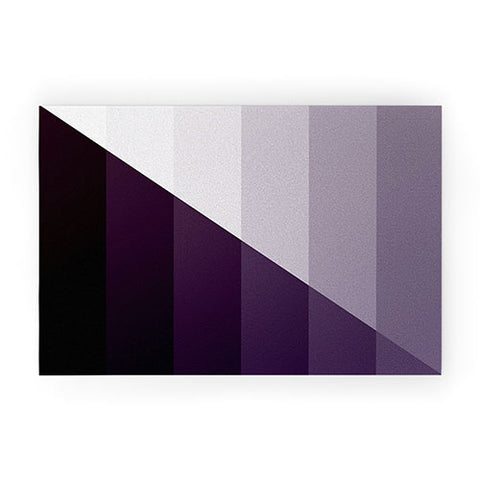 Fimbis Purple Gradient Welcome Mat