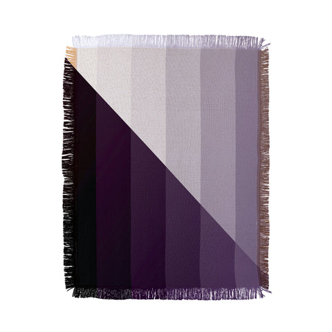 Fimbis Purple Gradient Throw Blanket