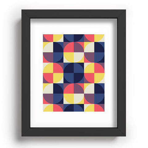 Fimbis Quarters Quilt Recessed Framing Rectangle