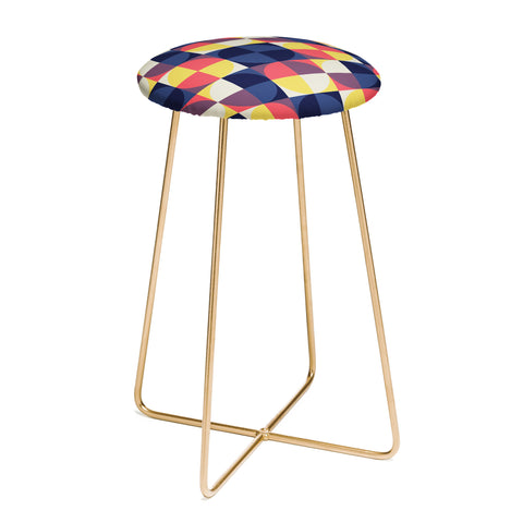 Fimbis Quarters Quilt Counter Stool