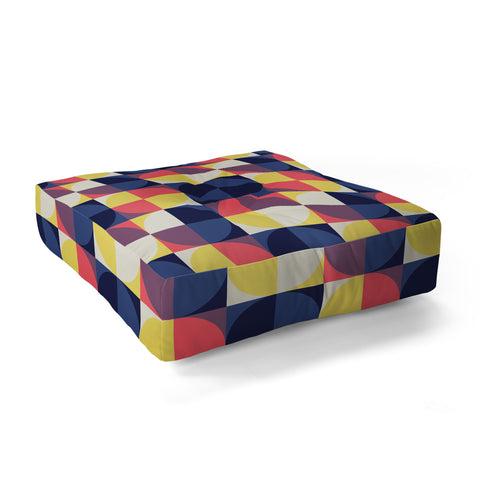 Fimbis Quarters Quilt Floor Pillow Square