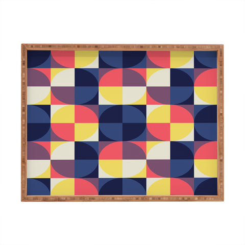 Fimbis Quarters Quilt Rectangular Tray