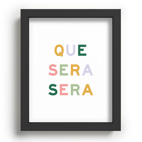 Fimbis Que Sera Sera Recessed Framing Rectangle