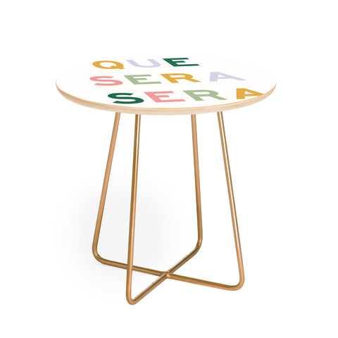 Fimbis Que Sera Sera Round Side Table