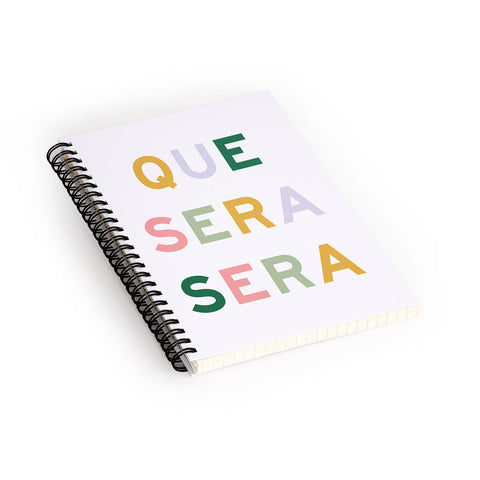 Fimbis Que Sera Sera Spiral Notebook
