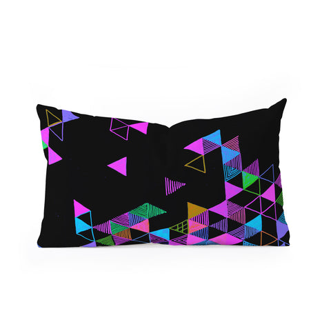Fimbis Radio Gaga Oblong Throw Pillow