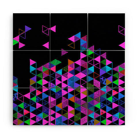 Fimbis Radio Gaga Wood Wall Mural