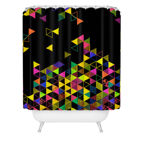 Fimbis Radio Zaga Shower Curtain