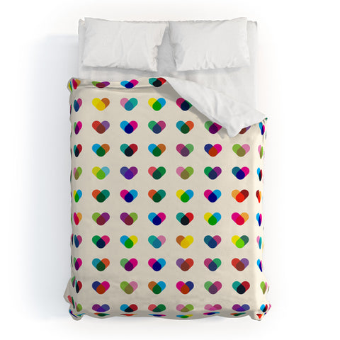 Fimbis Rainboheart Duvet Cover