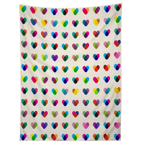 Fimbis Rainboheart Tapestry