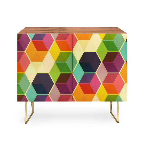 Fimbis Retro Hexagonzo Credenza