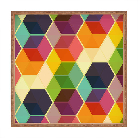 Fimbis Retro Hexagonzo Square Tray