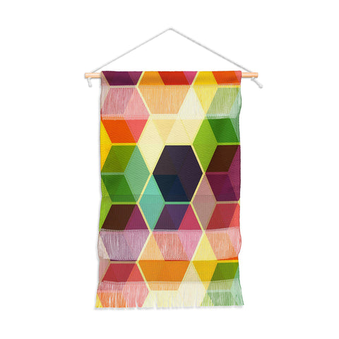 Fimbis Retro Hexagonzo Wall Hanging Portrait