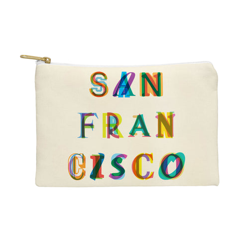 Fimbis San Francisco Typography Pouch