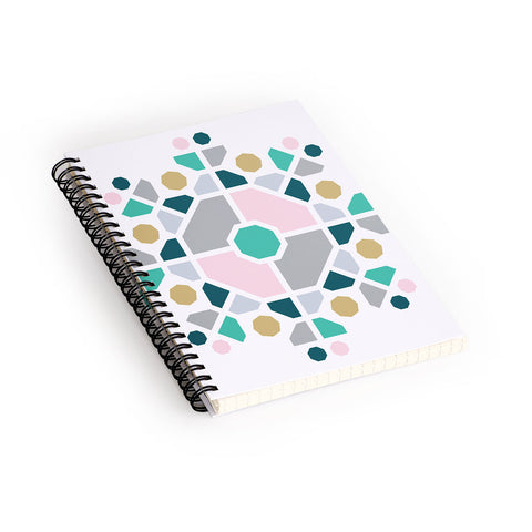 Fimbis Scandi Octagon Spiral Notebook