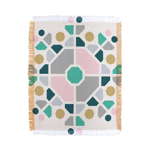 Fimbis Scandi Octagon Throw Blanket