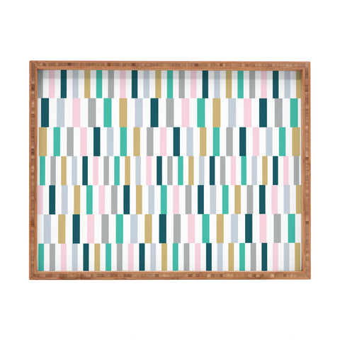 Fimbis Scandi Stripes Rectangular Tray